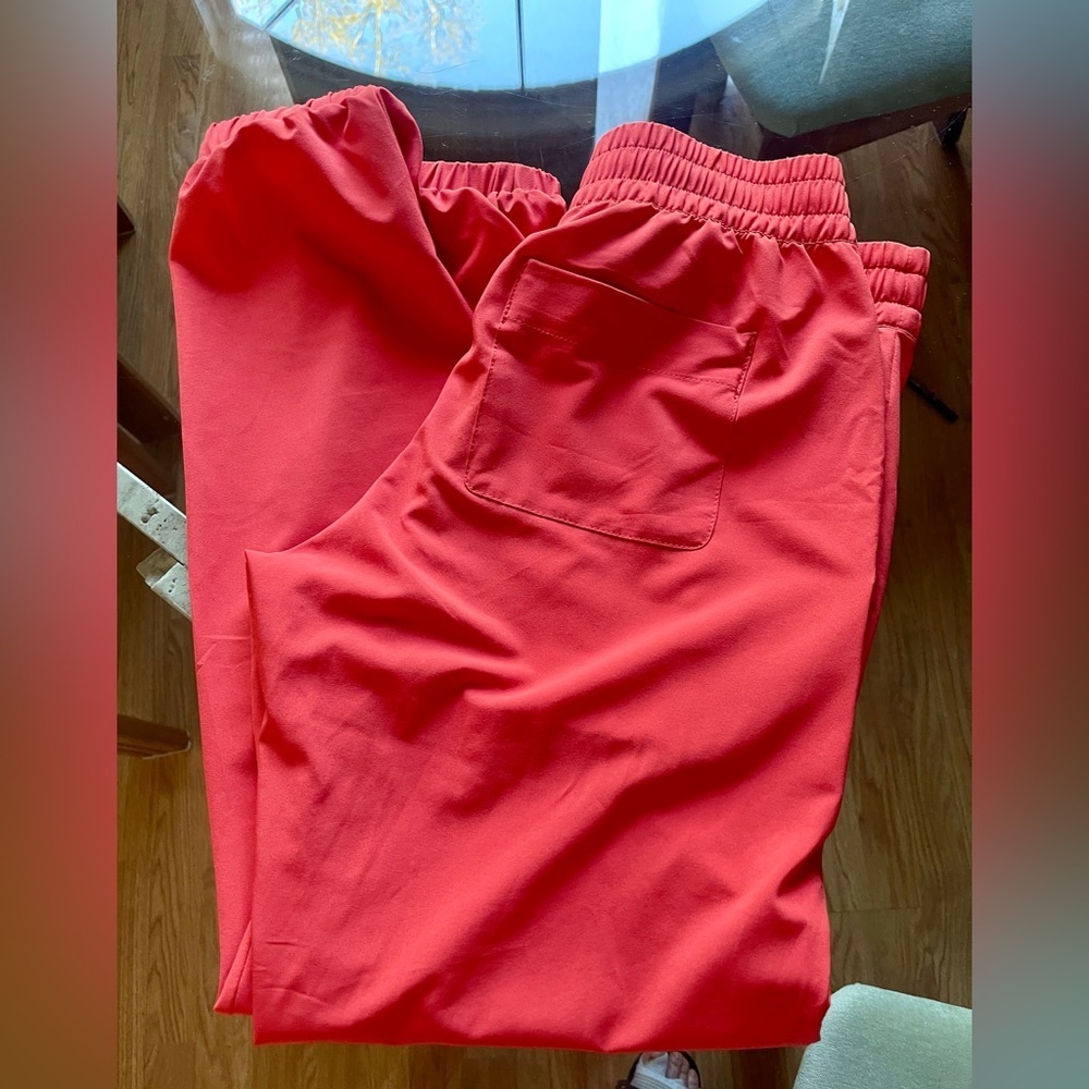 Coral Banana Republic Joggers. XS